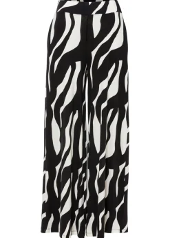 New Pantalón de punto de mezcla de viscosa suave Mujer Pantalones