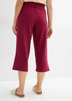 Hot Pantalón de punto de mezcla de algodón Mujer Pantalones