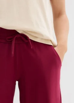 Hot Pantalón de punto de mezcla de algodón Mujer Pantalones