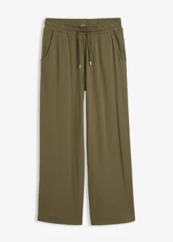 Best Pantalón de punto de mezcla de viscosa fluida Mujer Pantalones|Novedades