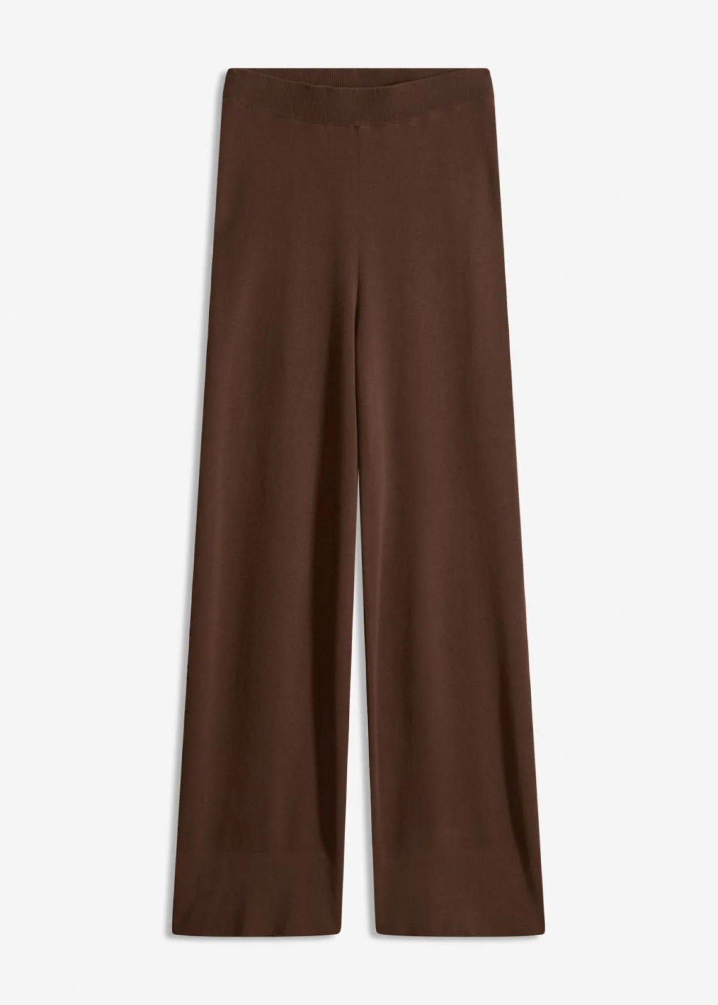 Clearance Pantalón de punto de mezcla de viscosa suave Mujer Pantalones