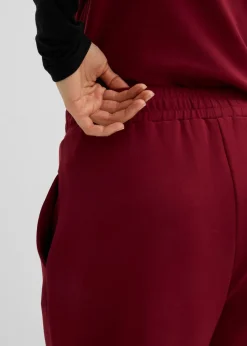 Online Pantalón de punto de neopreno con corte barrel Mujer Pantalones
