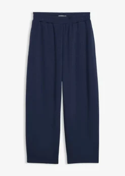 Sale Pantalón de punto de neopreno con corte barrel Mujer Pantalones