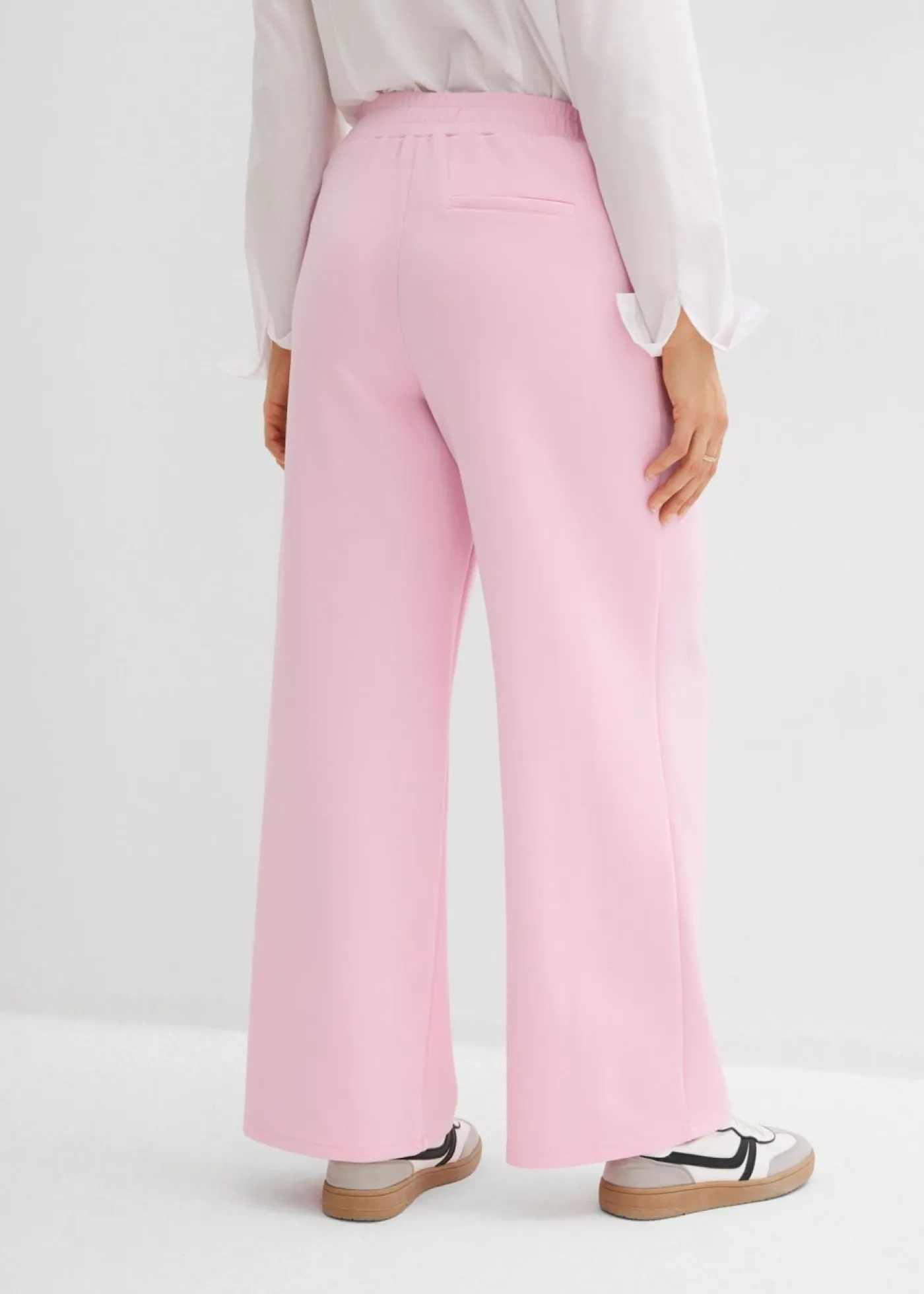 Sale Pantalón de punto de neopreno con pinzas Mujer Ropa Cómoda|Pantalones