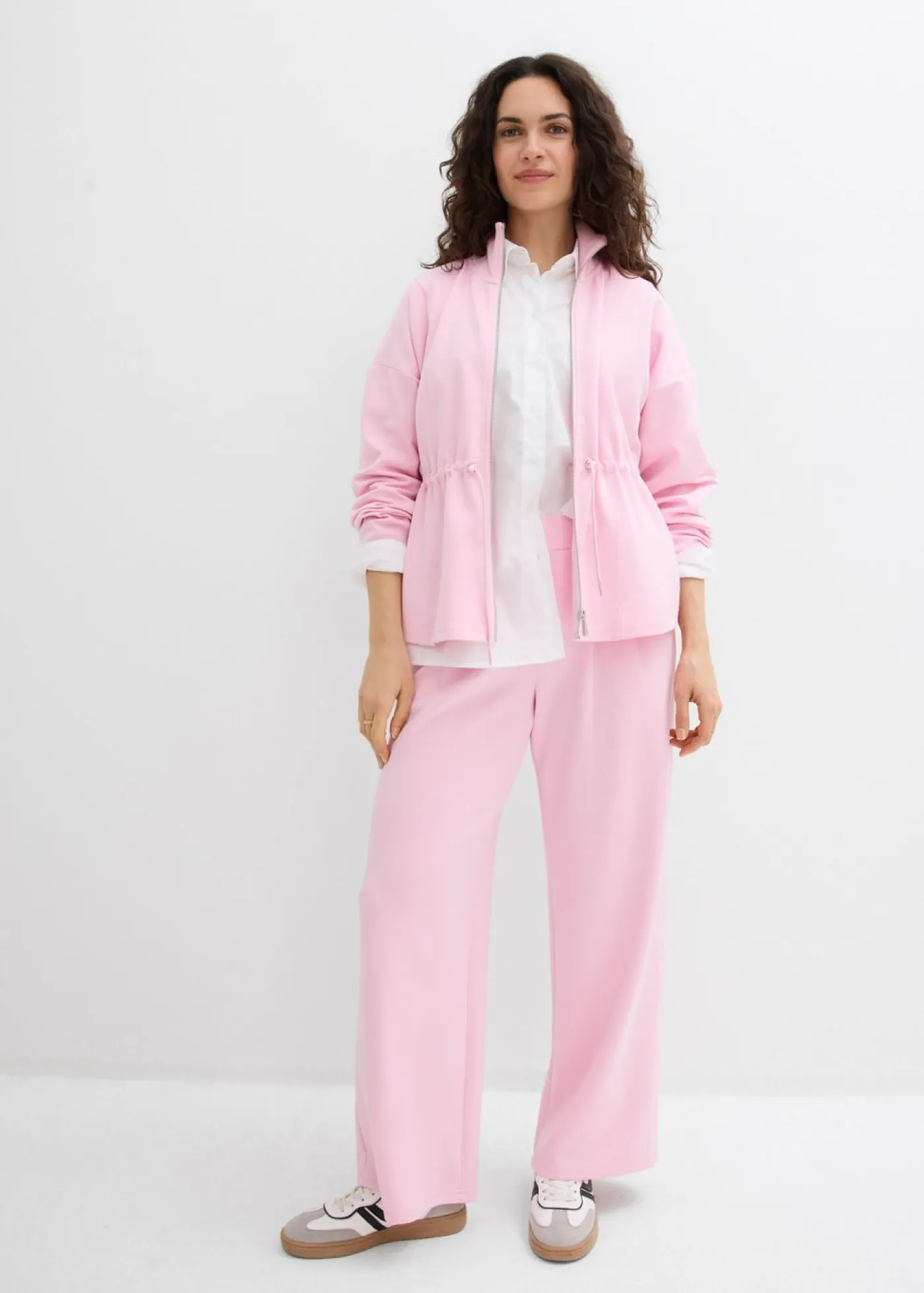 Sale Pantalón de punto de neopreno con pinzas Mujer Ropa Cómoda|Pantalones