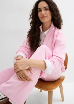 Sale Pantalón de punto de neopreno con pinzas Mujer Ropa Cómoda|Pantalones