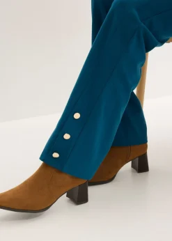 New Pantalón de Punto di Roma Mujer Pantalones