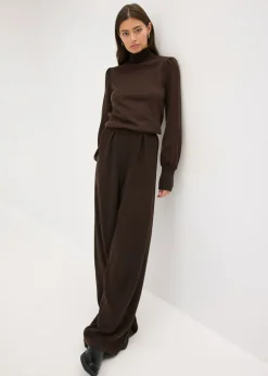 Pantalón de punto fino Mujer Pantalones