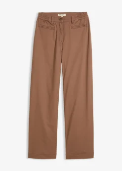 Outlet Pantalón de sarga Mujer Pantalones