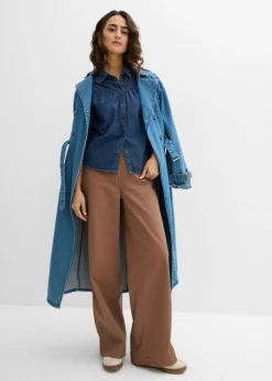 Outlet Pantalón de sarga Mujer Pantalones