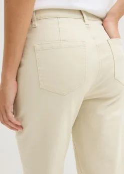 Hot Pantalón de sarga acortado Mujer Tallas Pequeñas|Pantalones