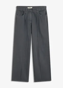 Sale Pantalón de sarga de algodón puro Mujer Pantalones