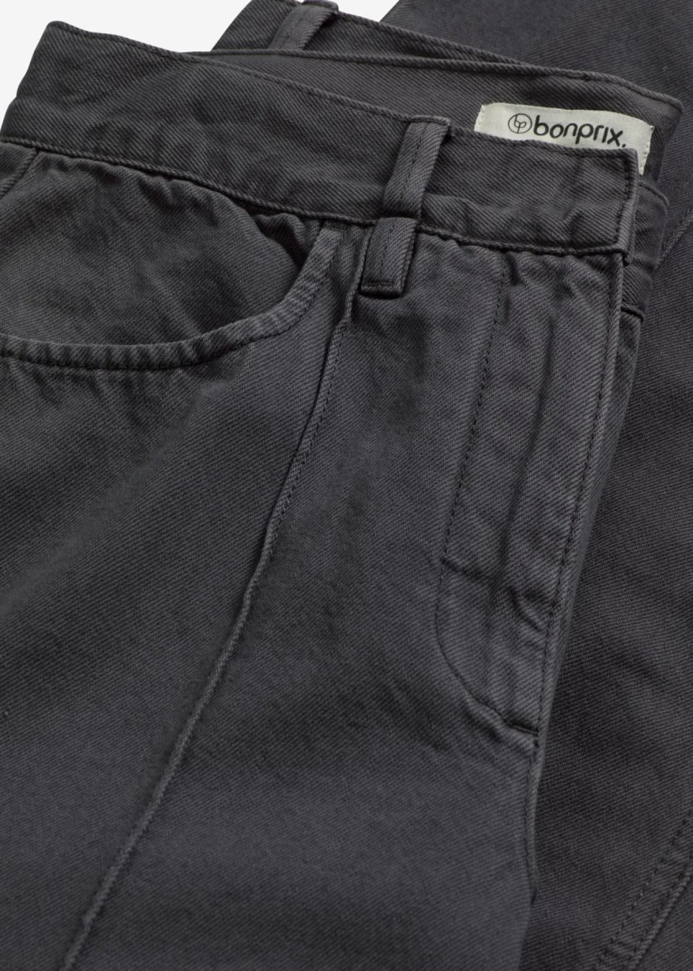 Sale Pantalón de sarga de algodón puro Mujer Pantalones