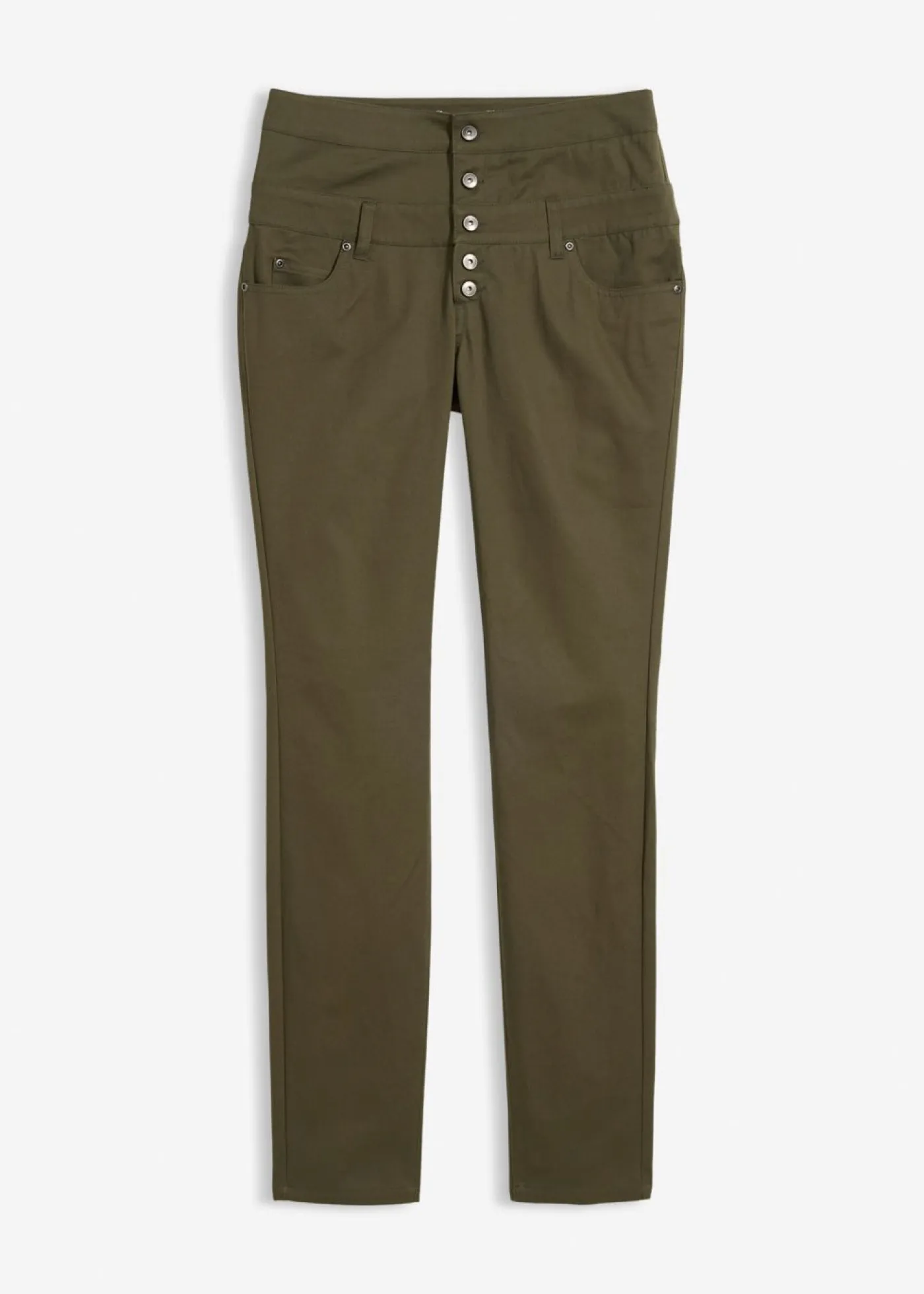 Discount Pantalón de sarga elástica Mujer Pantalones|Novedades