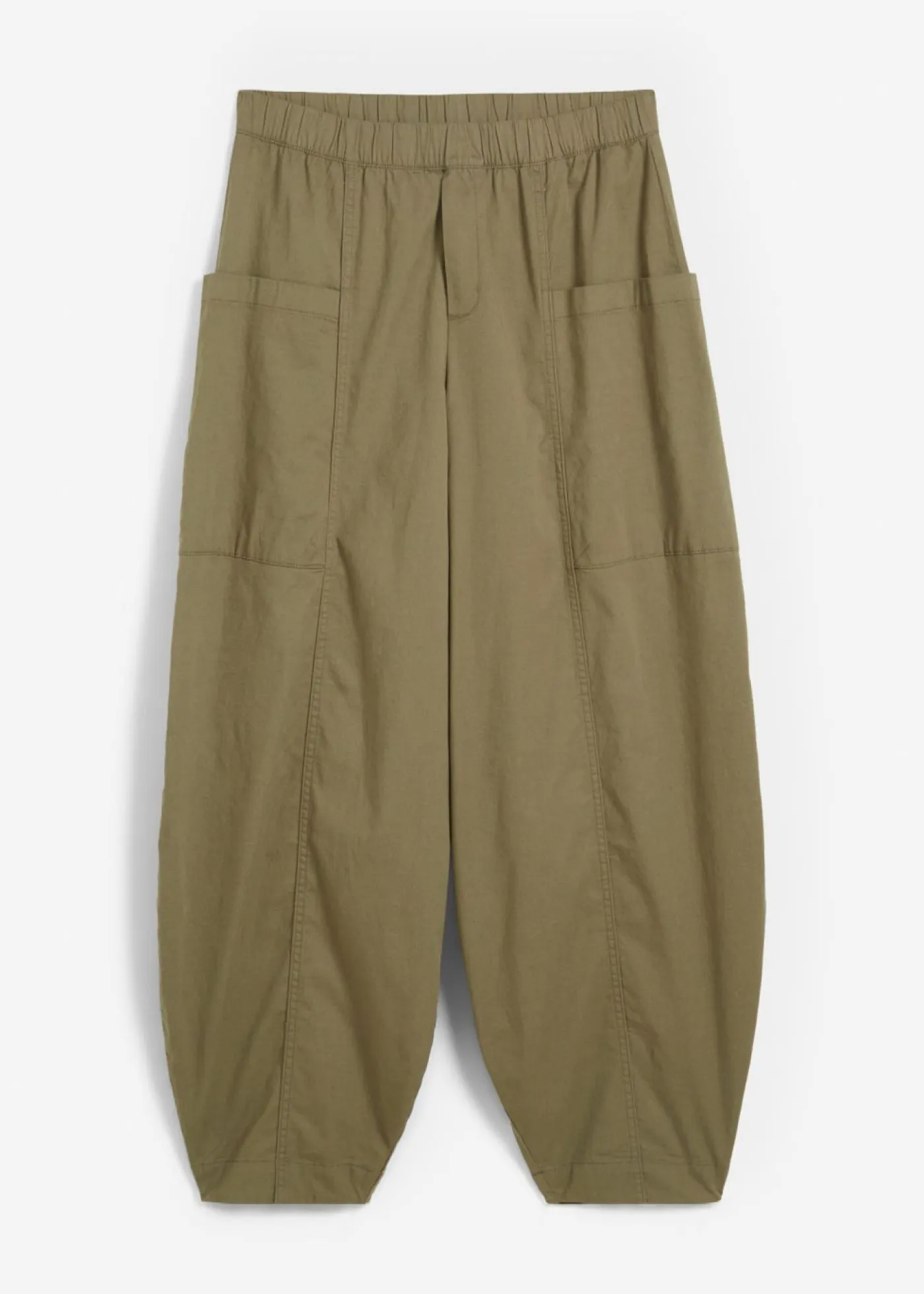 Best Pantalón de sarga ligero, ajuste bombacho Mujer Pantalones