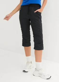 Best Pantalón de senderismo funcional, con largo capri Mujer Ropa Para El Aire Libre|Ropa Deportiva