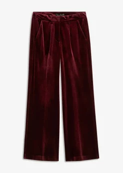 New Pantalón de terciopelo suave Mujer Pantalones