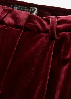 New Pantalón de terciopelo suave Mujer Pantalones