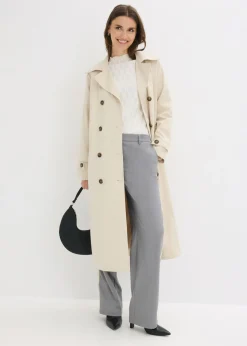 New Pantalón de traje con cinturilla cómoda Mujer Pantalones|Tallas Pequeñas
