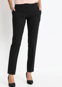 Pantalón de traje con pinzas Mujer Pantalones