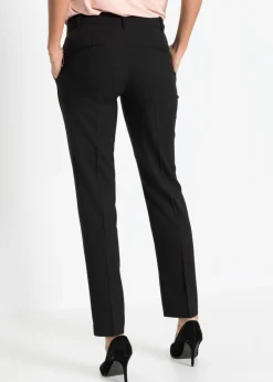 Pantalón de traje con pinzas Mujer Pantalones