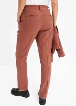 New Pantalón de traje con pinzas Mujer Pantalones