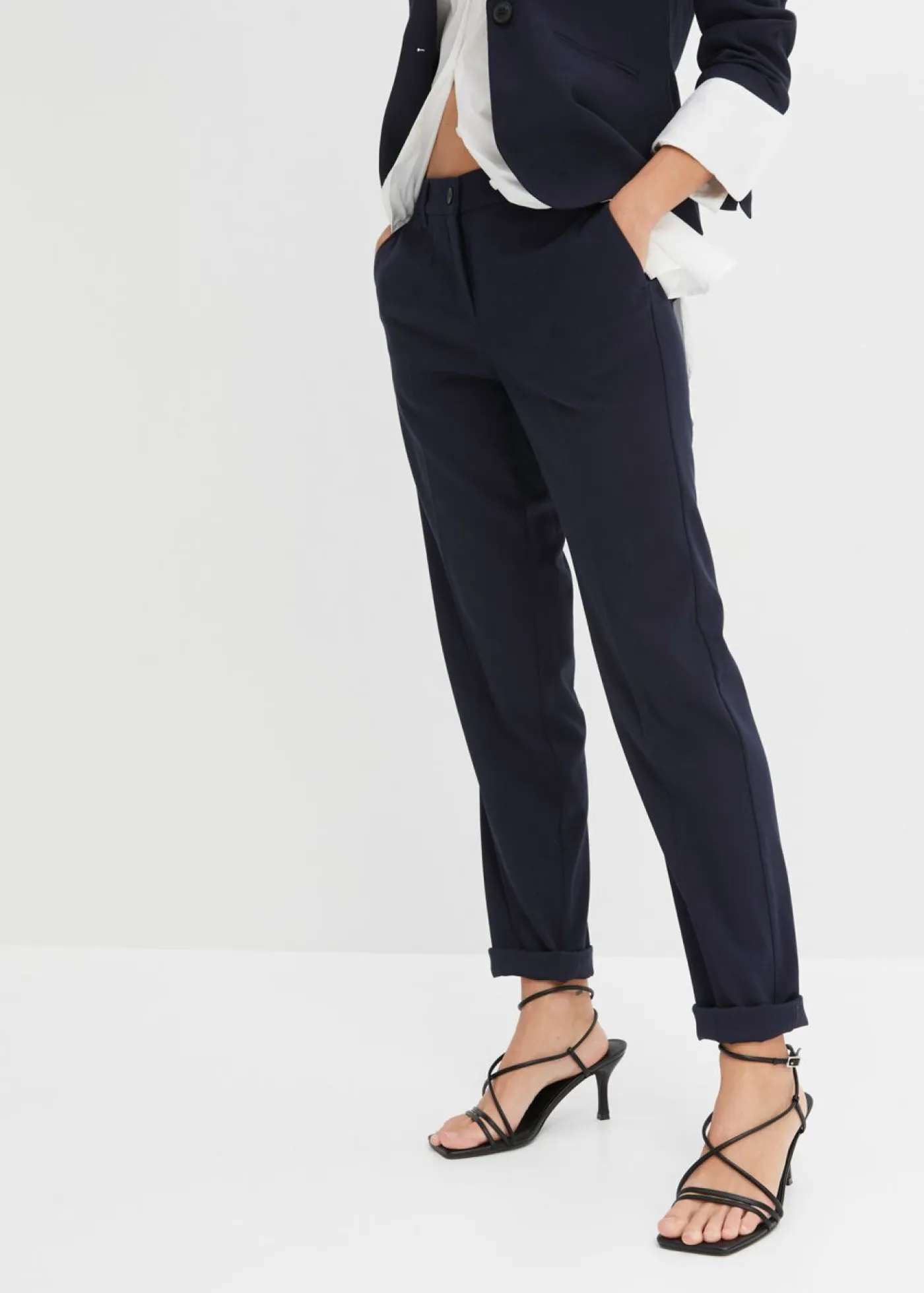 Best Pantalón de traje con pinzas Mujer Pantalones