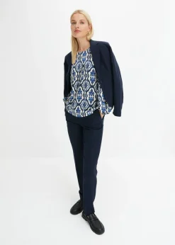 Best Pantalón de traje con pinzas Mujer Pantalones