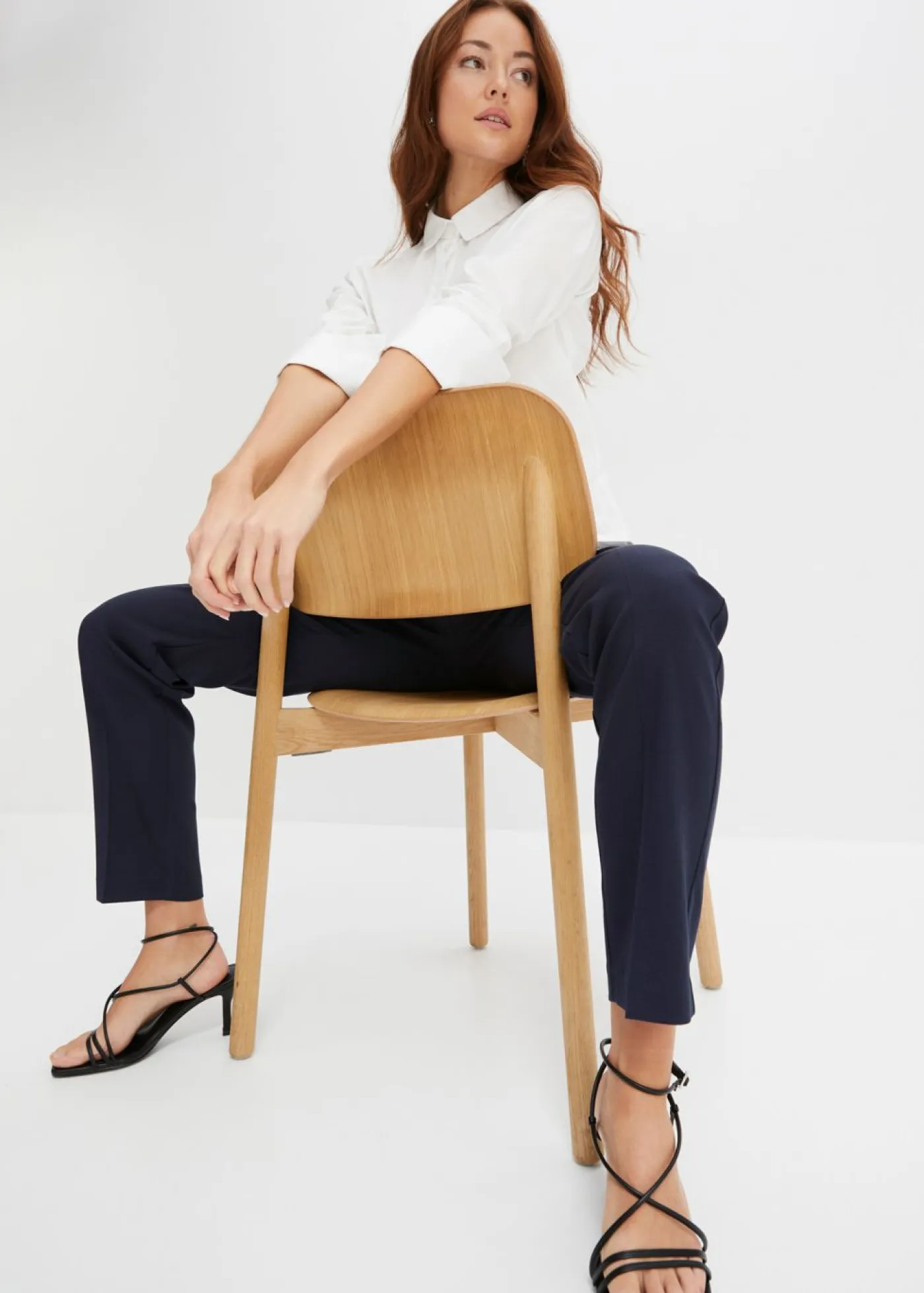 Best Pantalón de traje con pinzas Mujer Pantalones