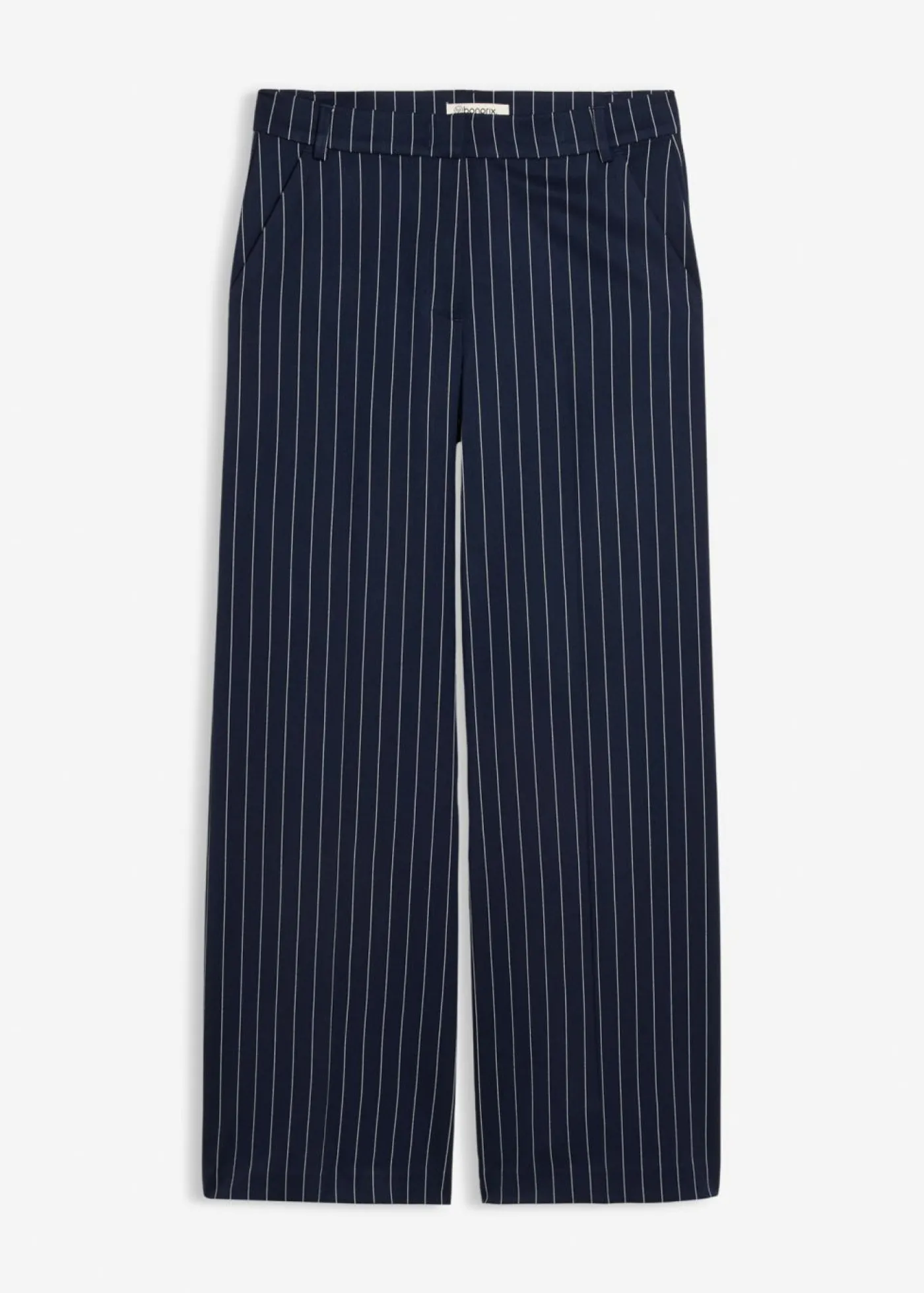 Hot Pantalón de traje con rayas Mujer Pantalones|Novedades
