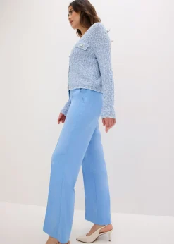 Clearance Pantalón de traje flared Mujer Pantalones|Novedades