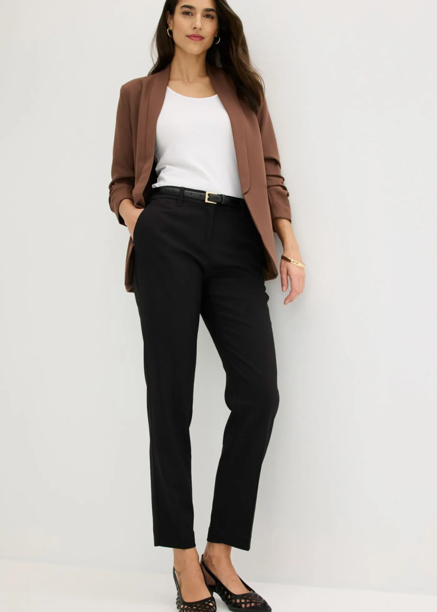 Sale Pantalón de traje, petite Mujer Pantalones|Tallas Pequeñas