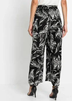 Online Pantalón de viscosa estructurada Mujer Pantalones