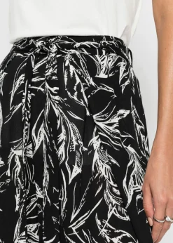 Online Pantalón de viscosa estructurada Mujer Pantalones