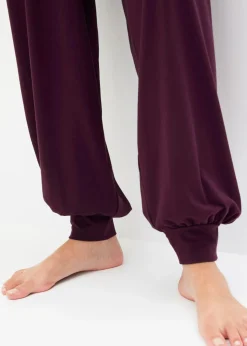 Best Pantalón deportivo ancho con cintura doblada Mujer Ropa Deportiva|Pantalones