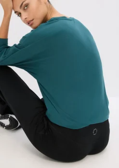 Outlet Pantalón deportivo con bolsillos y material de secado rápido Mujer Ropa Deportiva|Pantalones