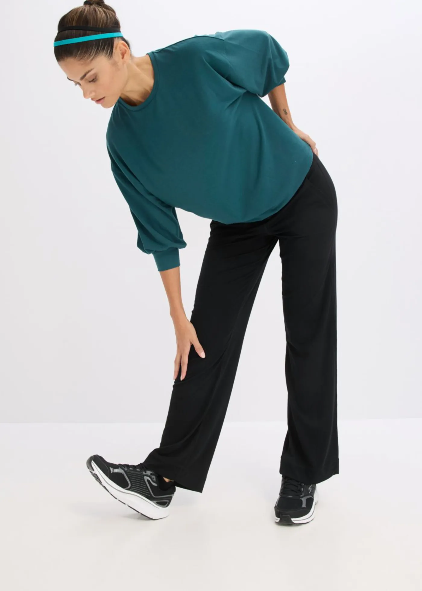 Outlet Pantalón deportivo con bolsillos y material de secado rápido Mujer Ropa Deportiva|Pantalones