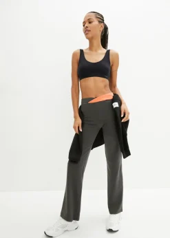 Discount Pantalón deportivo de algodón, bootcut (2 unidades) Mujer Ropa Deportiva|Pantalones