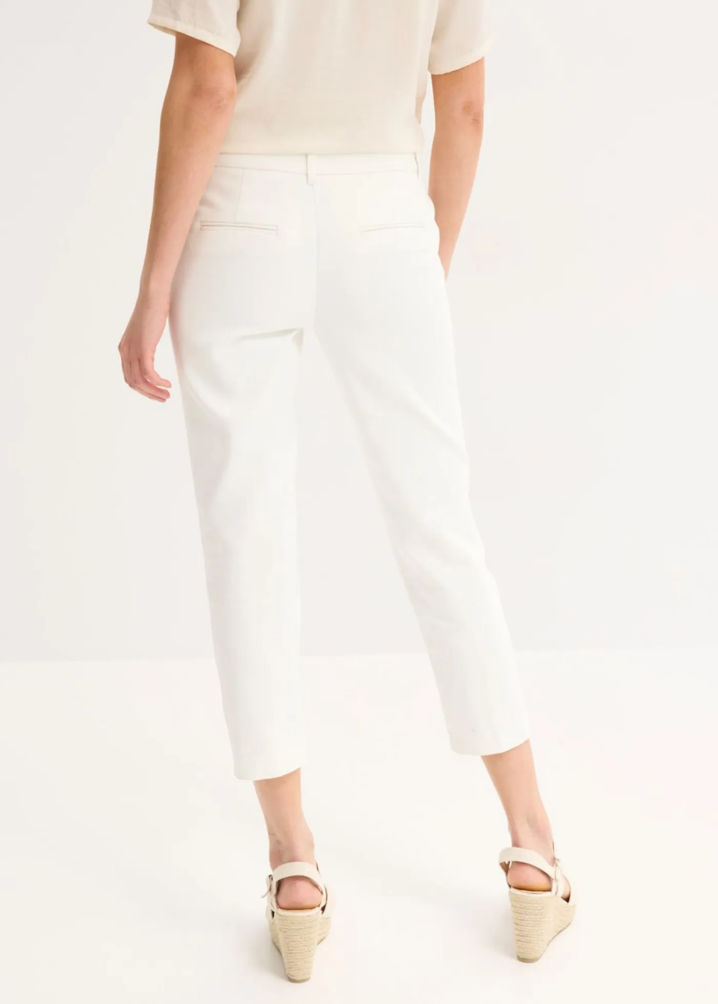 Clearance Pantalón ejecutivo de largo capri Mujer Pantalones