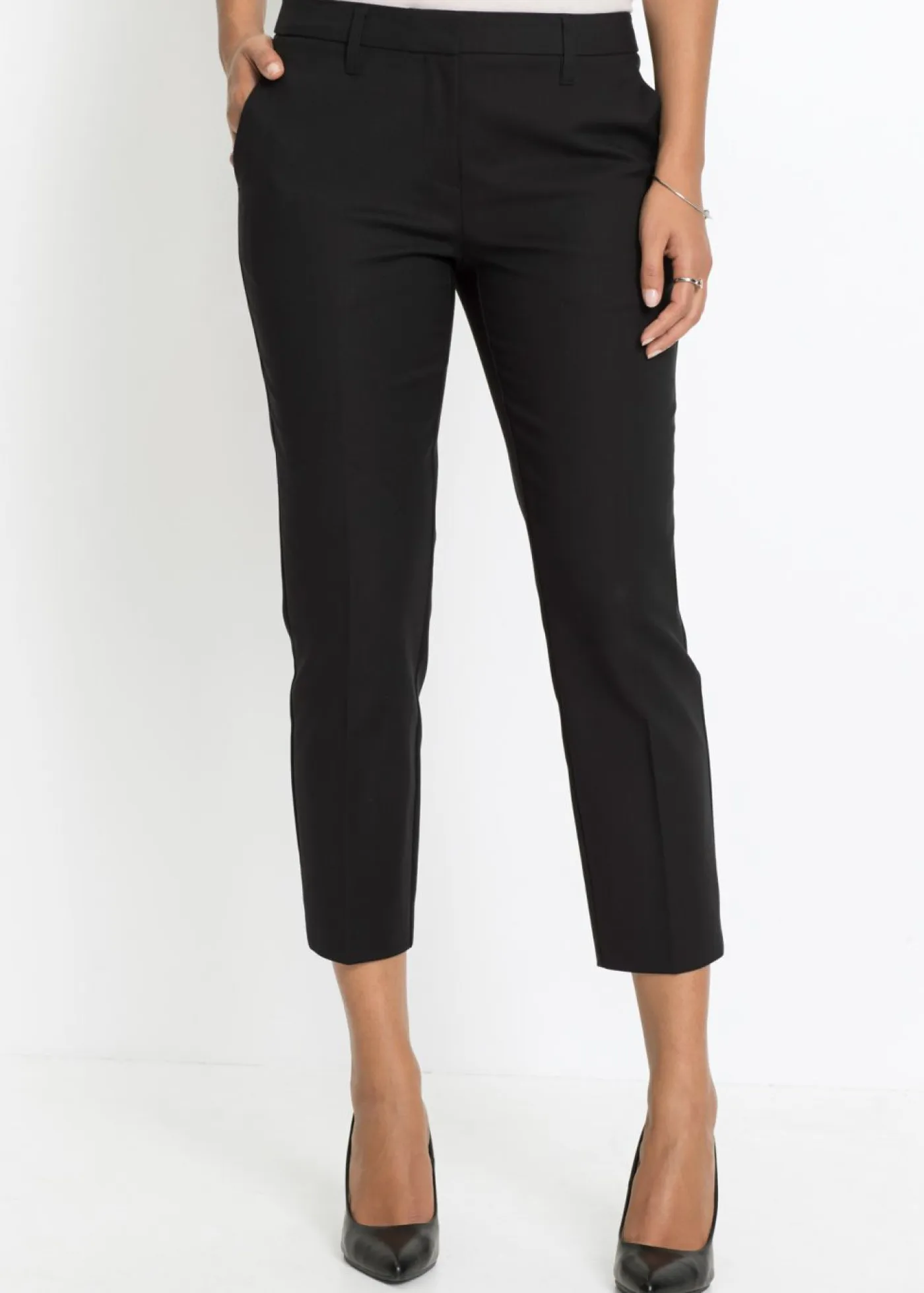 Best Pantalón ejecutivo de largo capri Mujer Pantalones