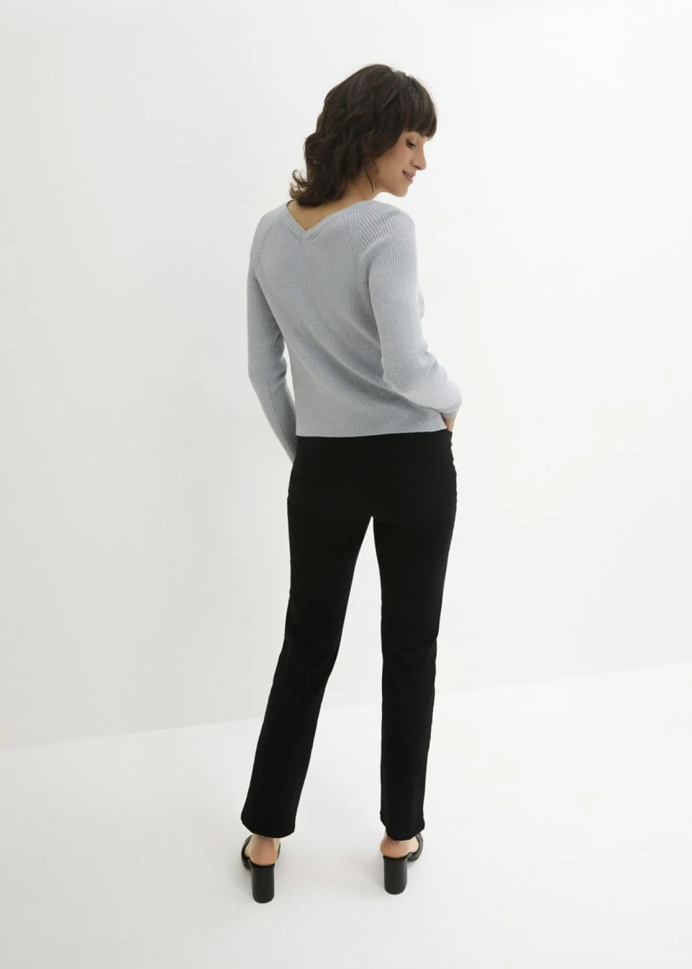 New Pantalón elástico Mujer Tallas Pequeñas