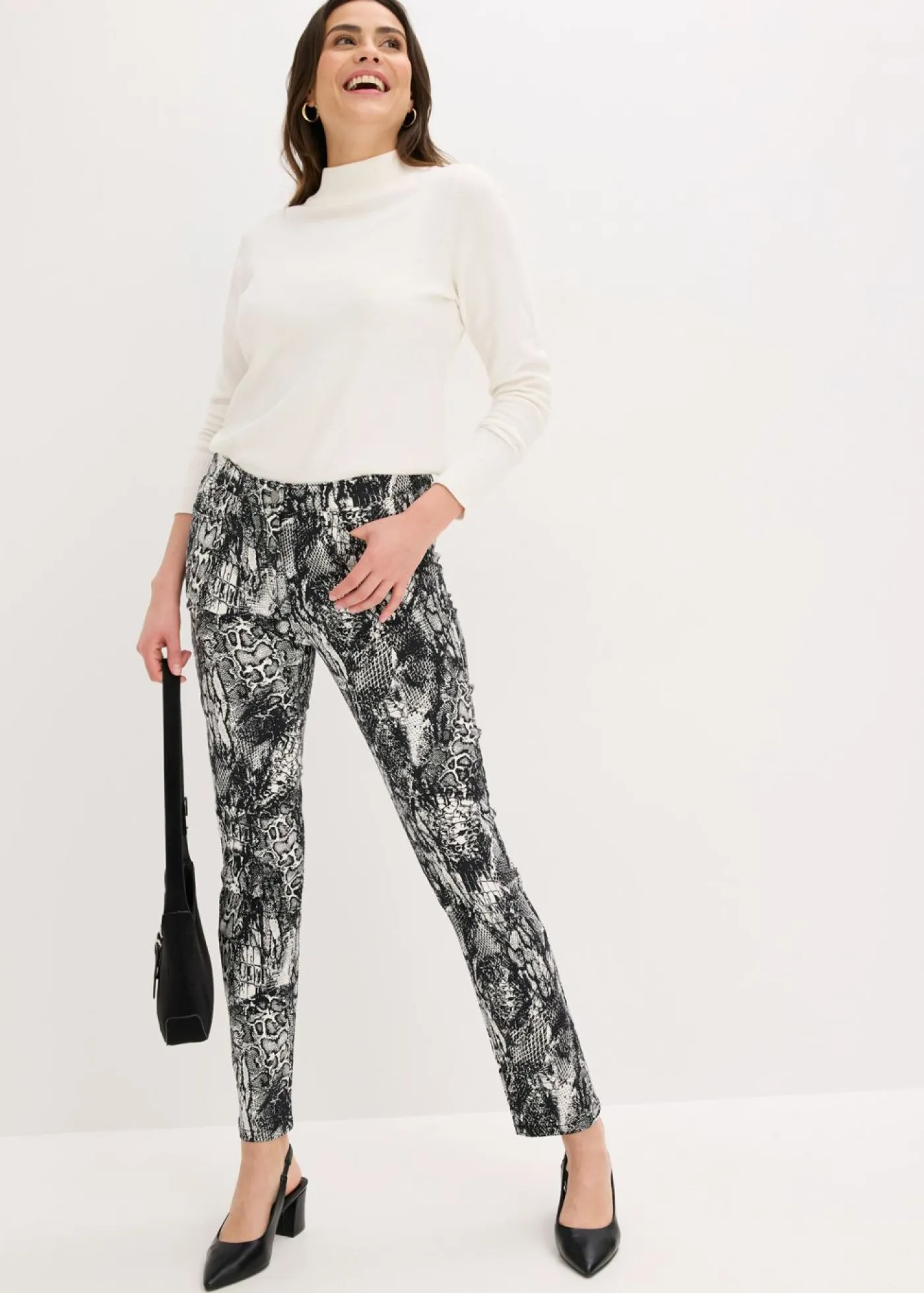 Pantalón elástico Mujer Pantalones