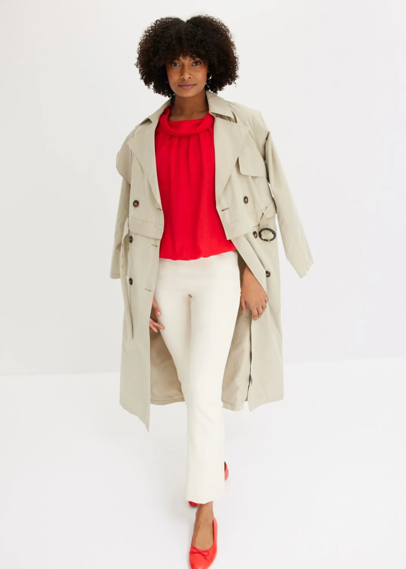 Pantalón elástico Mujer Pantalones|Novedades