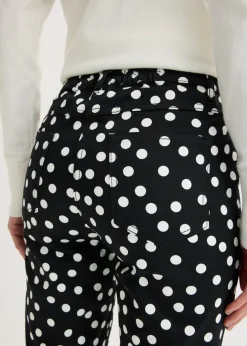 Sale Pantalón elástico 5 bolsillos Mujer Pantalones