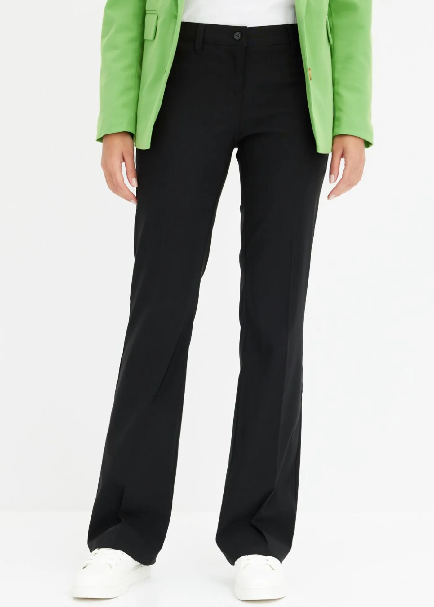 Best Pantalón elástico, bootcut Mujer Tallas Pequeñas|Pantalones