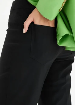 Best Pantalón elástico, bootcut Mujer Tallas Pequeñas|Pantalones