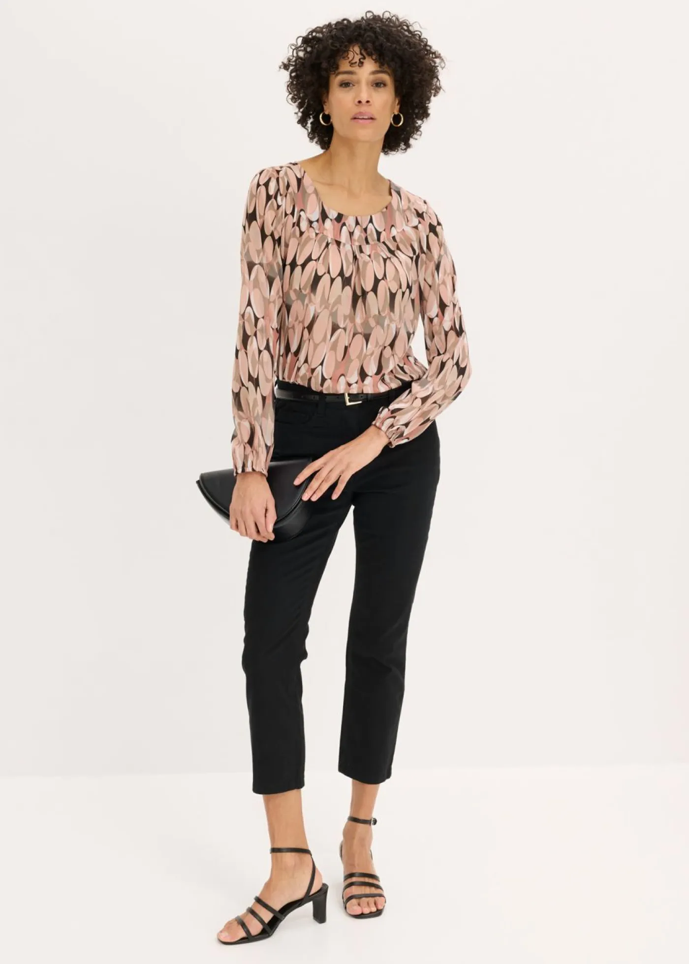 Best Pantalón elástico capri Mujer Pantalones