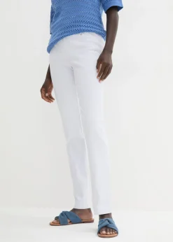 Online Pantalón elástico con cintura antideslizante Mujer Pantalones|Tallas Pequeñas