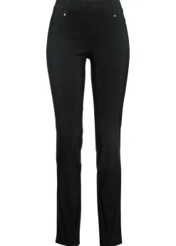 Outlet Pantalón elástico con cintura antideslizante Mujer Tallas Pequeñas