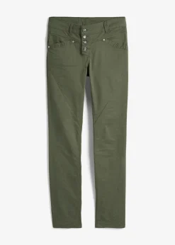 Best Pantalón elástico con efecto arrugado Mujer Pantalones